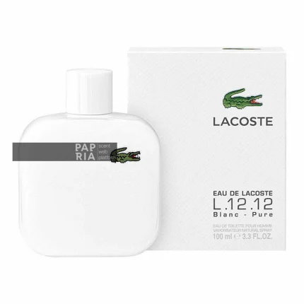 ادکلن لاگوست سفید مردانه با رایحه تمیز و خنک